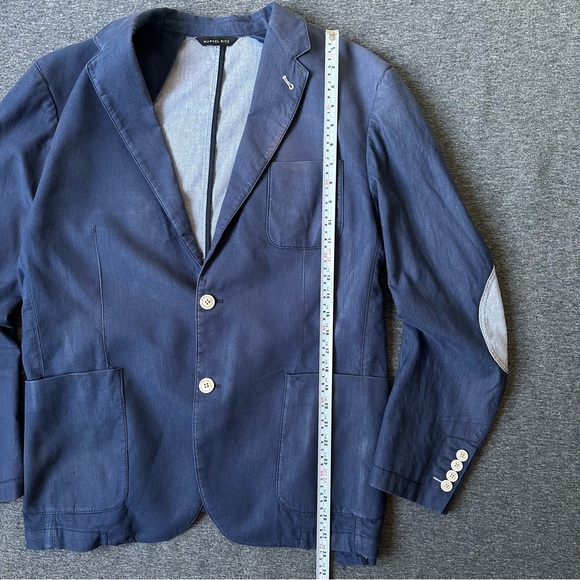 Manuel Ritz Navy tailored Jacket - Picture 6 of 8